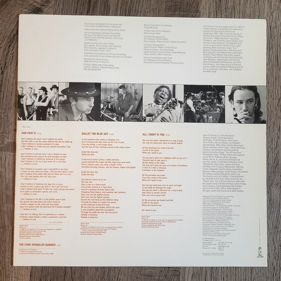 Rattle and Hum Vinyl U2 - Picture 10 of 11
